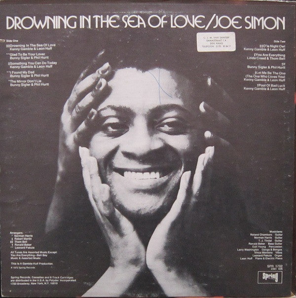 Simon, Joe - Drowning In The Sea Of Love (VG) (Vinyl LP)