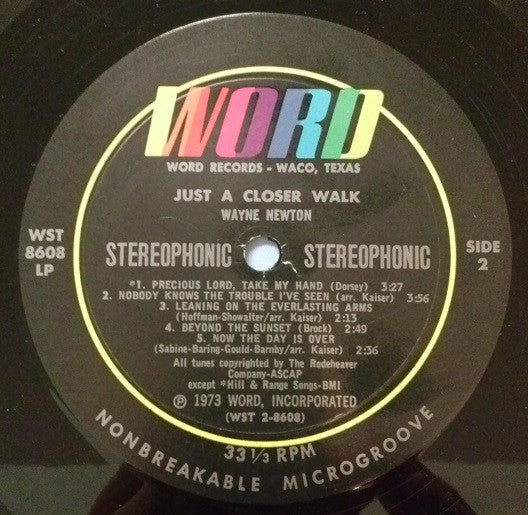 Newton, Wayne - Just A Closer Walk (M) (Vinyl LP)