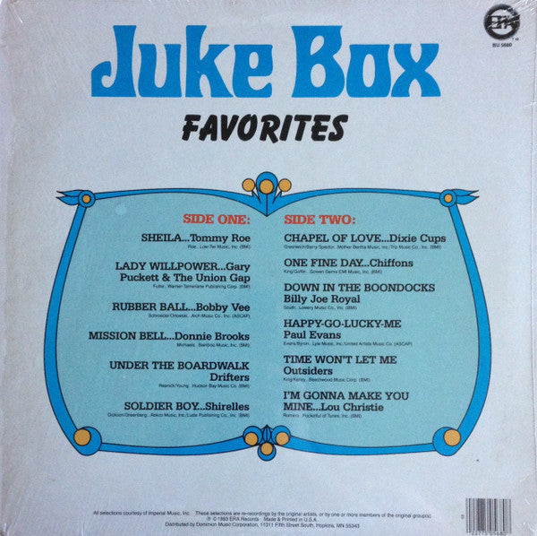 Various - Juke Box Favorites (NM or M-) (Vinyl LP)