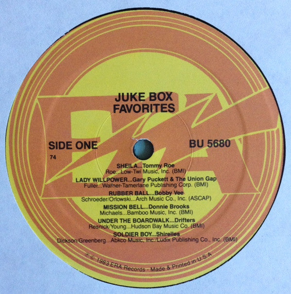 Various - Juke Box Favorites (NM or M-) (Vinyl LP)