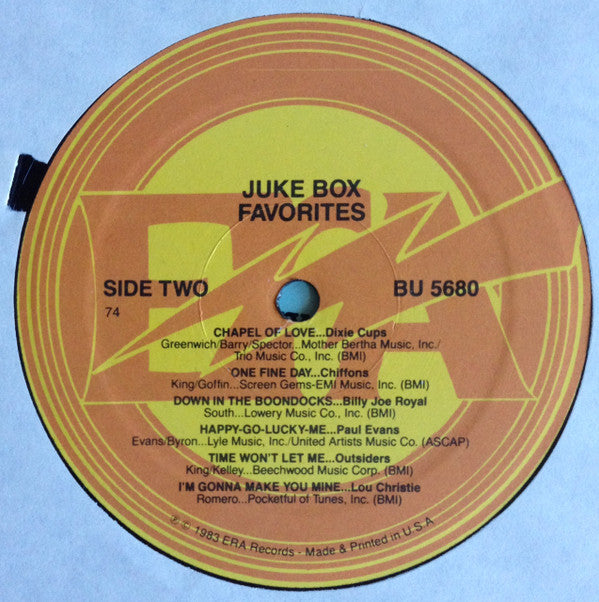 Various - Juke Box Favorites (NM or M-) (Vinyl LP)