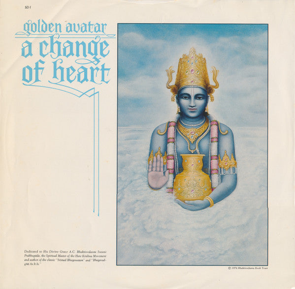 Golden Avatar - A Change Of Heart (VG+) (Vinyl LP)