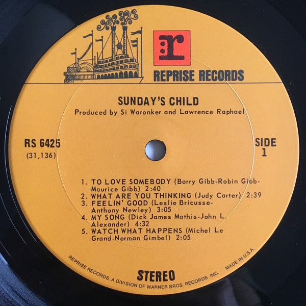 Sunday's Child  - Sunday's Child (VG) (Vinyl LP)