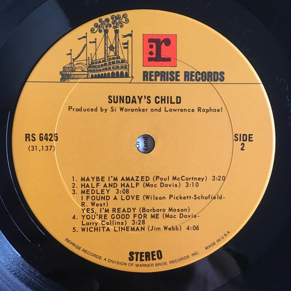 Sunday's Child  - Sunday's Child (VG) (Vinyl LP)