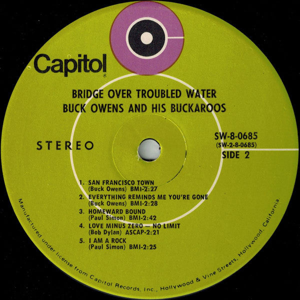 Owens, Buck And His Buckaroos - Bridge Over Troubled Water (VG) (Vinyl LP)