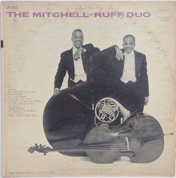 Mitchell-Ruff Duo - The Mitchell-Ruff Duo (VG+) (Vinyl LP)