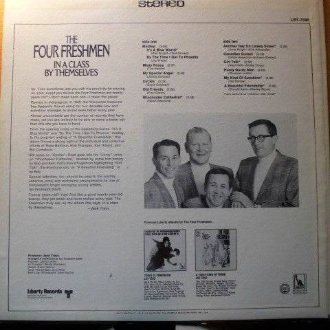Four Freshmen - In A Class By Themselves (Vinyl, VG) (Vinyl LP)