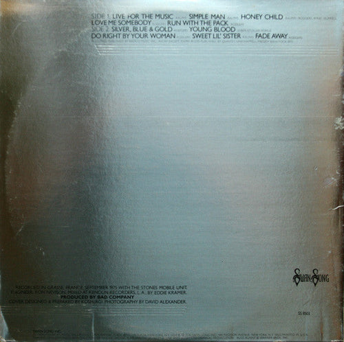 Bad Company  - Run With The Pack (Vinyl, VG+) (Vinyl LP)