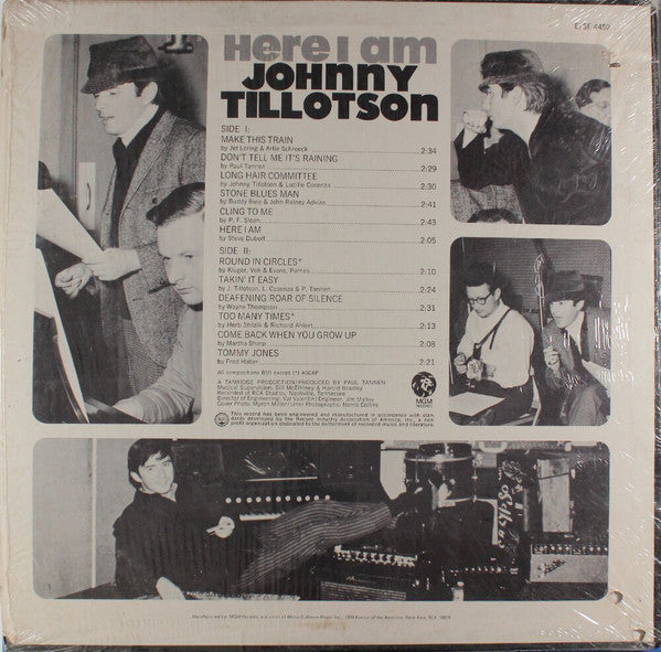 Tillotson, Johnny - Here I Am (VG+) (Vinyl LP)