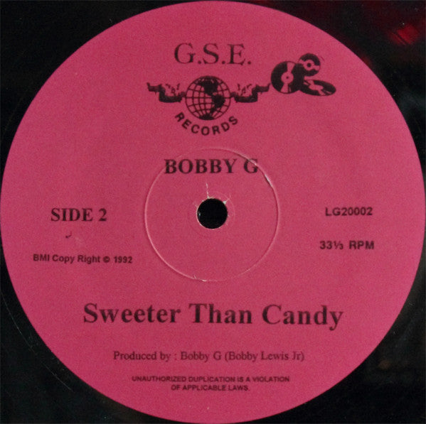 Bobby G  - Lollipop Girl (VG+) (Vinyl LP)