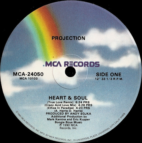 Projection - Heart & Soul (NM or M-) (Vinyl LP)