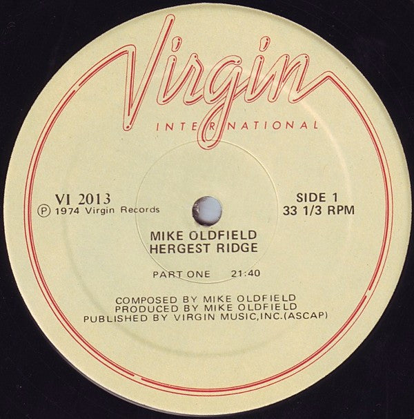 Oldfield, Mike - Hergest Ridge (VG+) (Vinyl LP)