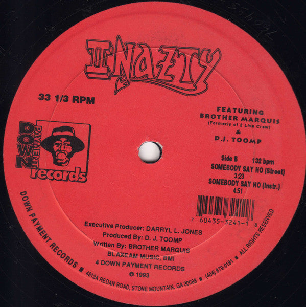 II Nazty Featuring Brother Marquis (Formerly Of 2 Live Crew)* & D.J. Toomp* - Pussy Whipped (VG+) (Vinyl LP)