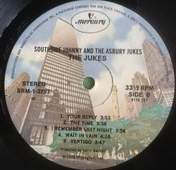 Southside Johnny And The Asbury Jukes* - The Jukes (VG+) (Vinyl LP)