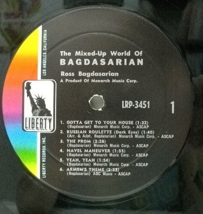 Bagdasarian, Ross - The Mixed Up World Of Bagdasarian (VG) (Vinyl LP)