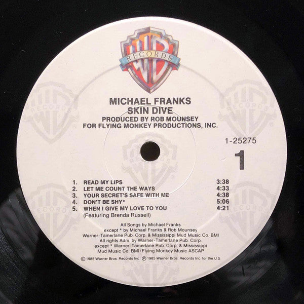 Franks, Michael - Skin Dive (VG+) (Vinyl LP)