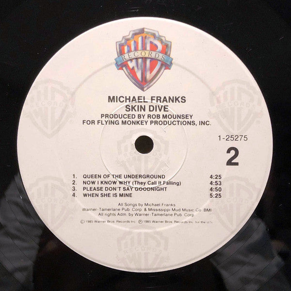 Franks, Michael - Skin Dive (VG+) (Vinyl LP)
