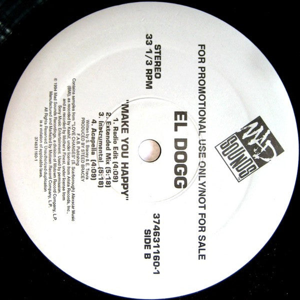 El Dogg - I Gotta Get My Sag On (VG+) (Vinyl LP)