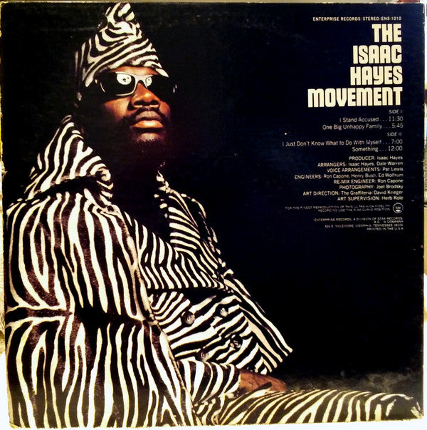 Hayes, Isaac - The Isaac Hayes Movement (Vinyl, VG) (Vinyl LP)