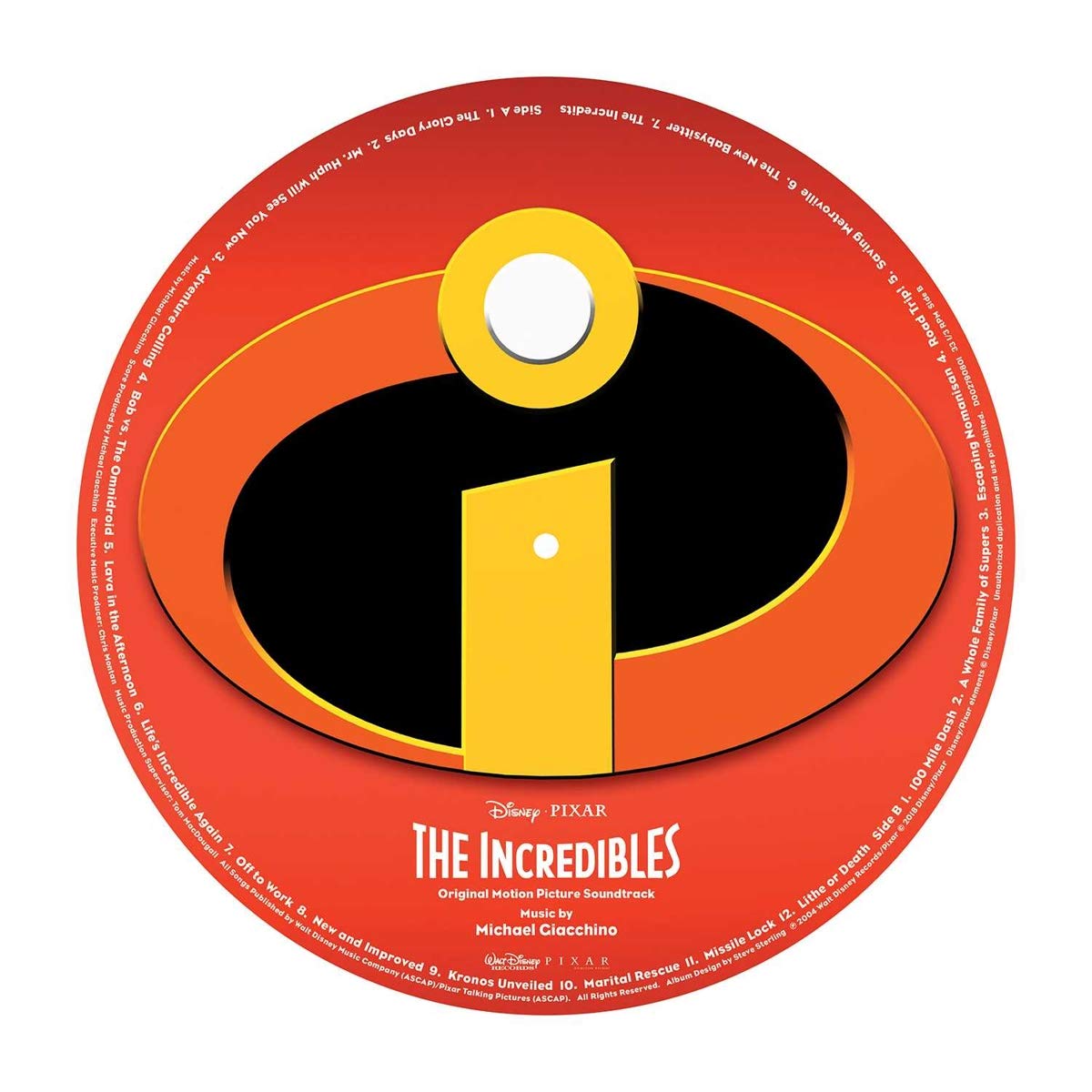 Incredibles Soundtrack (Vinyl LP)