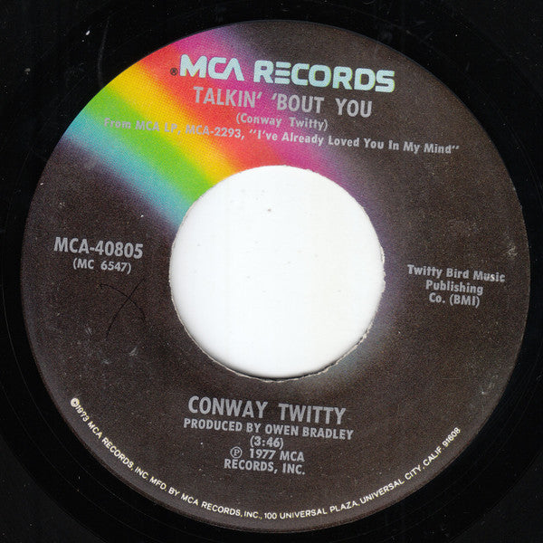 Twitty, Conway - Georgia Keeps Pulling On My Ring (VG+) (Vinyl LP)