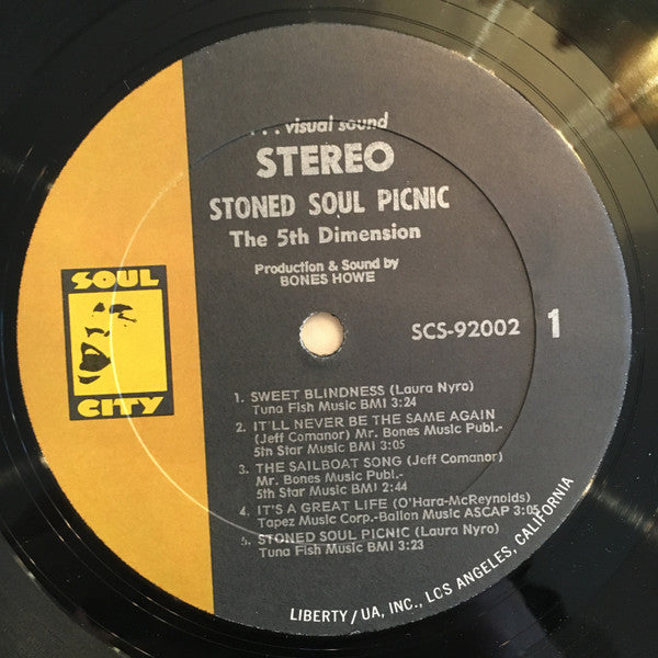 5th Dimension - Stoned Soul Picnic (VG+) (Vinyl LP)