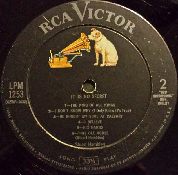 Hamblen, Stuart - It Is No Secret (VG) (Vinyl LP)