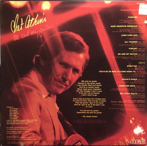 Atkins, Chet - Me And My Guitar (M) (Vinyl LP)