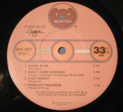 Foghat - Stone Blue (VG+) (Vinyl LP)
