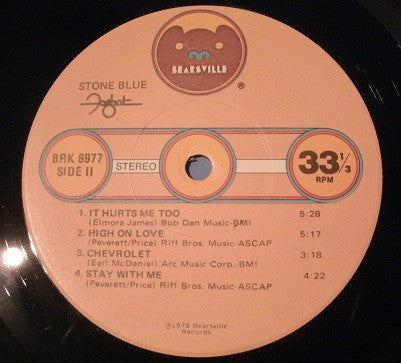 Foghat - Stone Blue (VG+) (Vinyl LP)