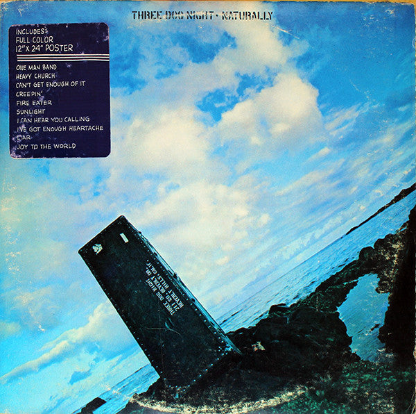 Three Dog Night - Naturally (Vinyl, VG+) (Vinyl LP)