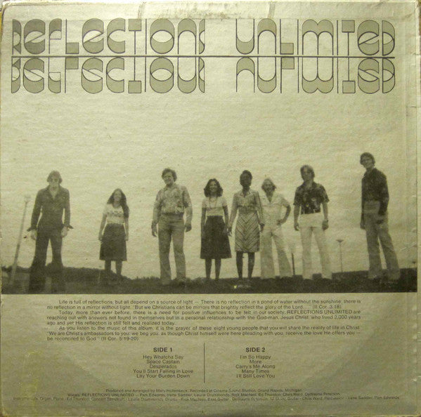 Reflections Unlimited - Reflections Unlimited (VG+) (Vinyl LP)