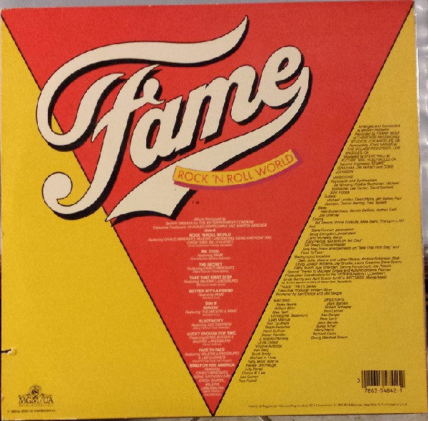 Fame - Rock 'N Roll World (Vinyl, VG+) (Vinyl LP)
