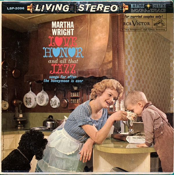 Wright, Martha - Love Honor And All That Jazz (VG) (Vinyl LP)