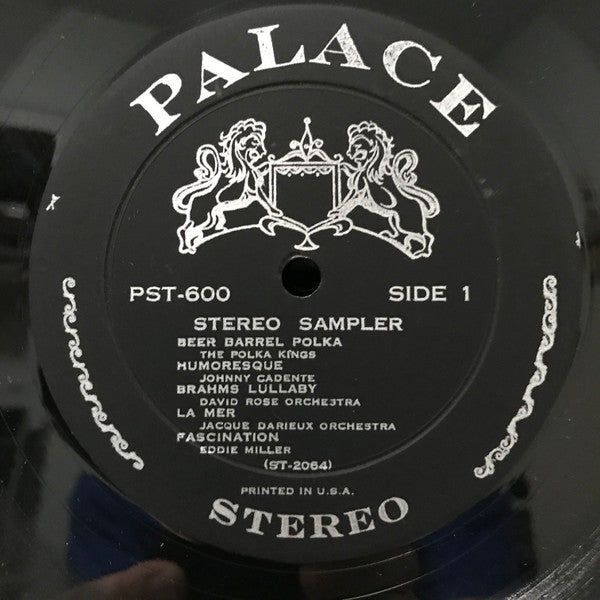 Various - Stereo Sampler (VG+) (Vinyl LP)
