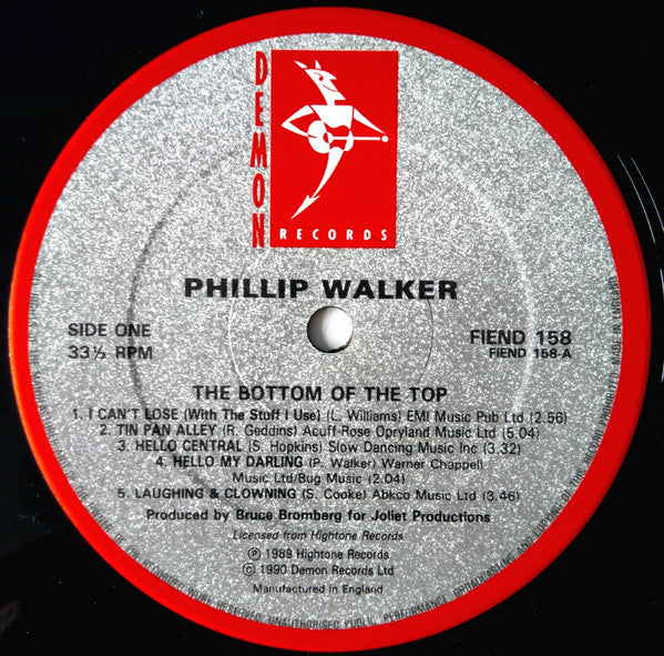 Walker, Phillip - The Bottom Of The Top (Vinyl, VG+) (Vinyl LP)