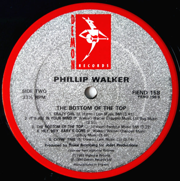Walker, Phillip - The Bottom Of The Top (Vinyl, VG+) (Vinyl LP)