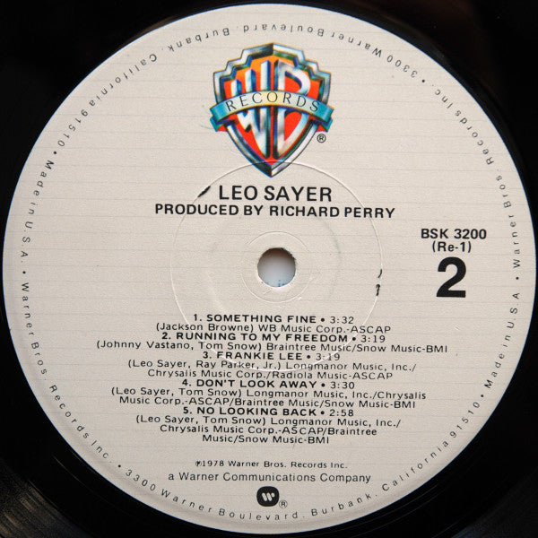 Sayer, Leo - Leo Sayer (Vinyl, M) (Vinyl LP)
