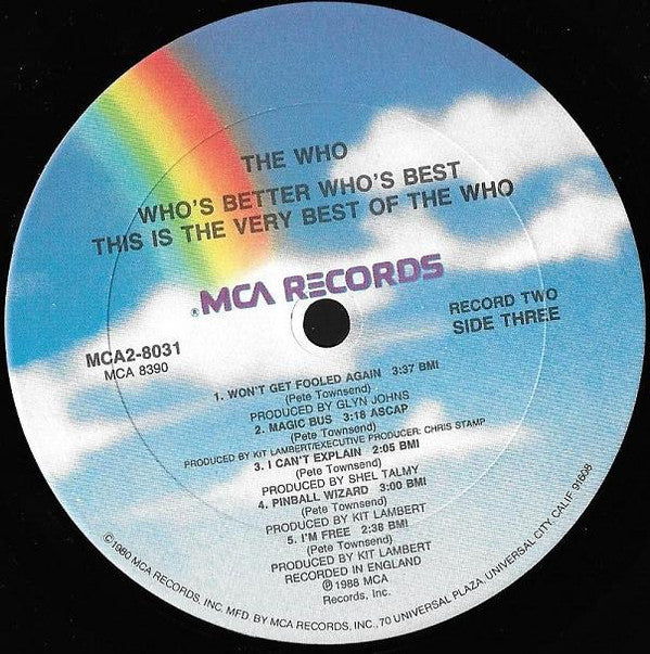 Who - Who's Better, Who's Best (Vinyl, VG+) (Vinyl LP)