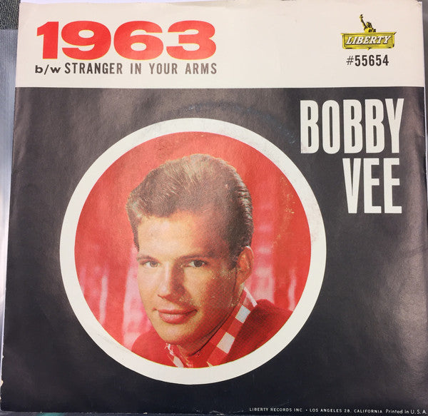 Vee, Bobby - Stranger In Your Arms (VG+) (Vinyl LP)