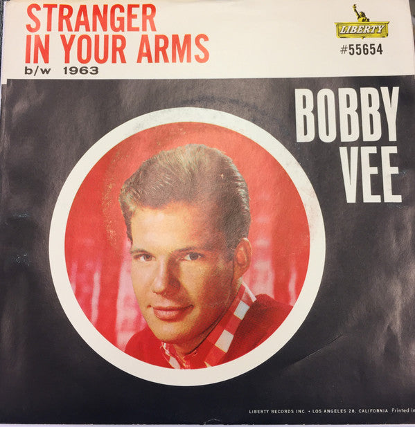 Vee, Bobby - Stranger In Your Arms (VG+) (Vinyl LP)