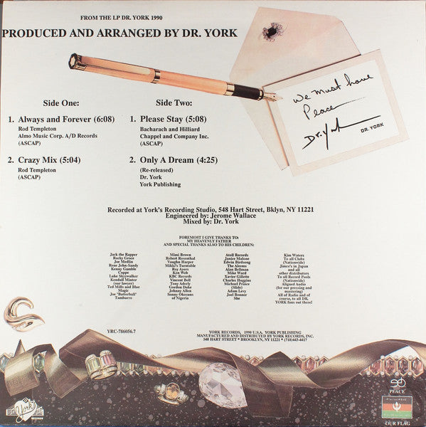 Dr. York - Always And Forever (M) (Vinyl LP)