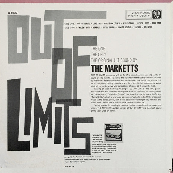 Marketts - Out Of Limits (VG) (Vinyl LP)