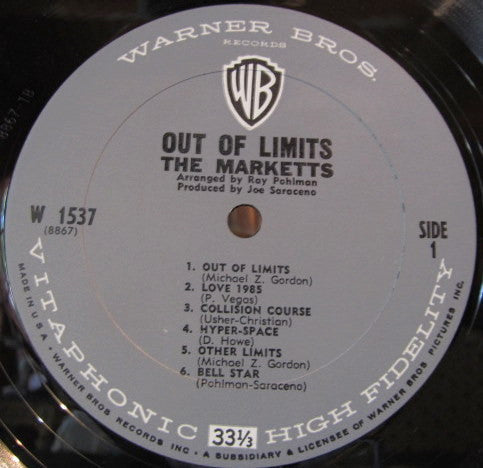 Marketts - Out Of Limits (VG) (Vinyl LP)