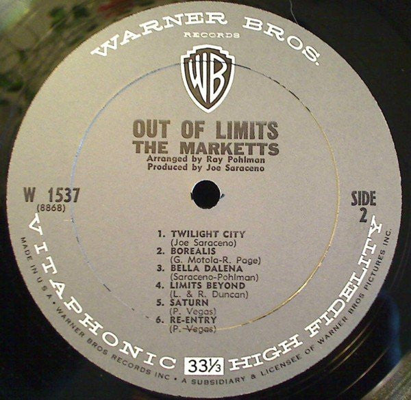 Marketts - Out Of Limits (VG) (Vinyl LP)