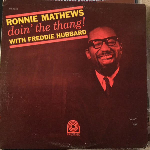 Mathews, Ronnie With Freddie Hubbard - Doin' The Thang! (VG) (Vinyl LP)