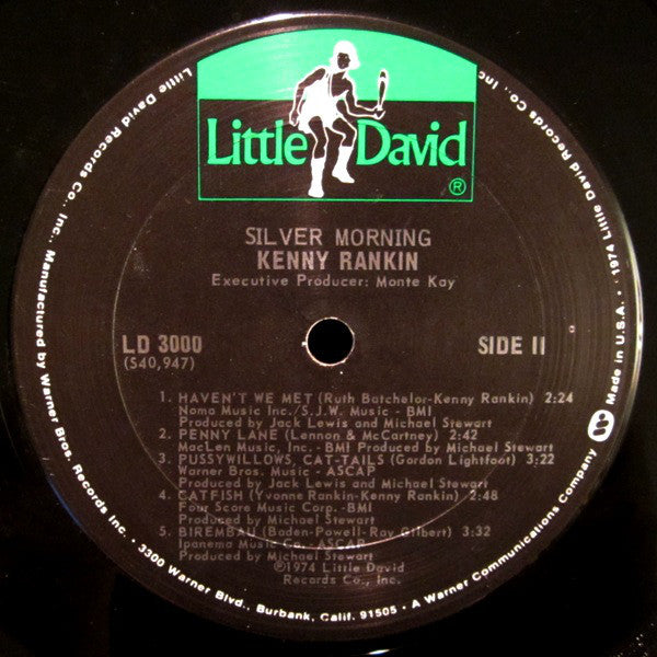 Rankin, Kenny - Silver Morning (VG) (Vinyl LP)