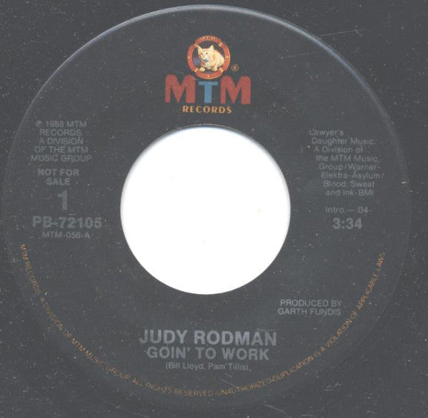 Rodman, Judy - Goin' To Work (VG) (Vinyl LP)
