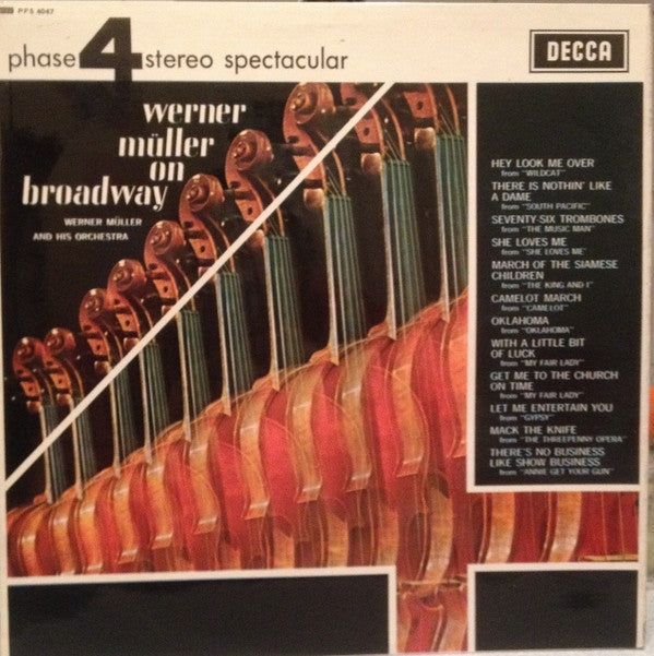 Müller, Werner Und Sein Orchester - Werner Muller On Broadway (VG) (Vinyl LP)