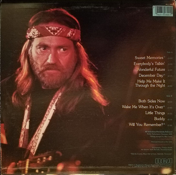 Nelson, Willie - Sweet Memories (Vinyl, VG+) (Vinyl LP)